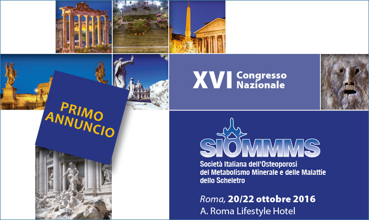 Congresso Nazionale SIOMMMS 2016, save the date