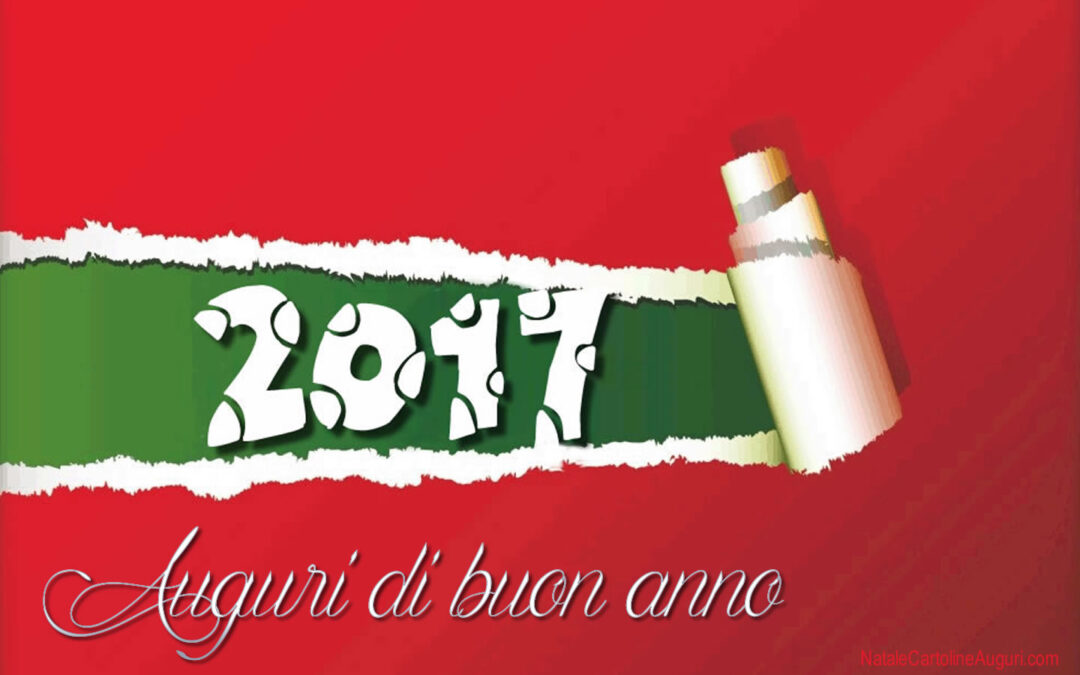 Auguri di un buon 2017