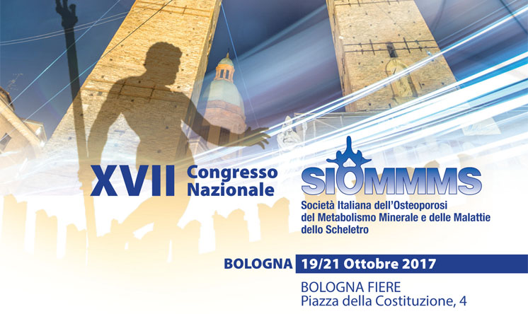 XVII congresso nazionale SIOMMMS: Bologna 19-21 ottobre. Save the date